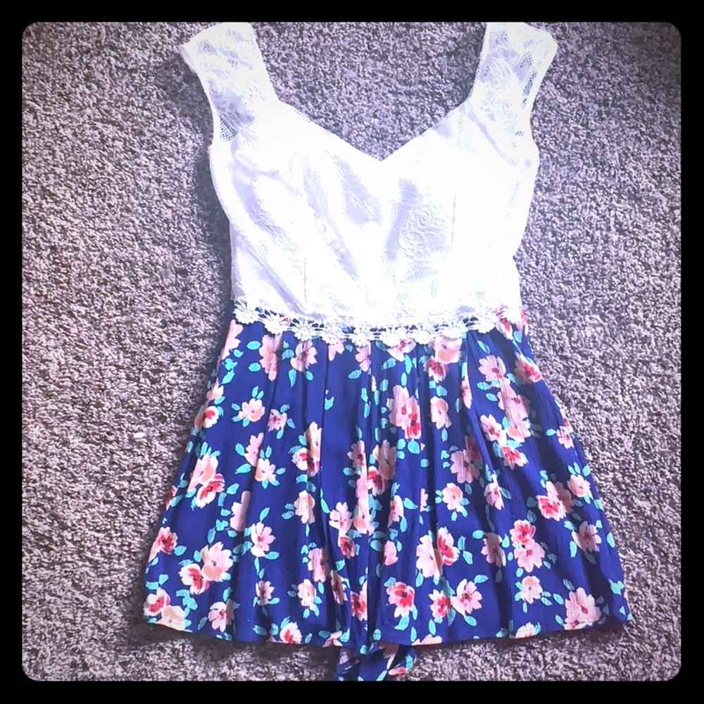 Floral romper
